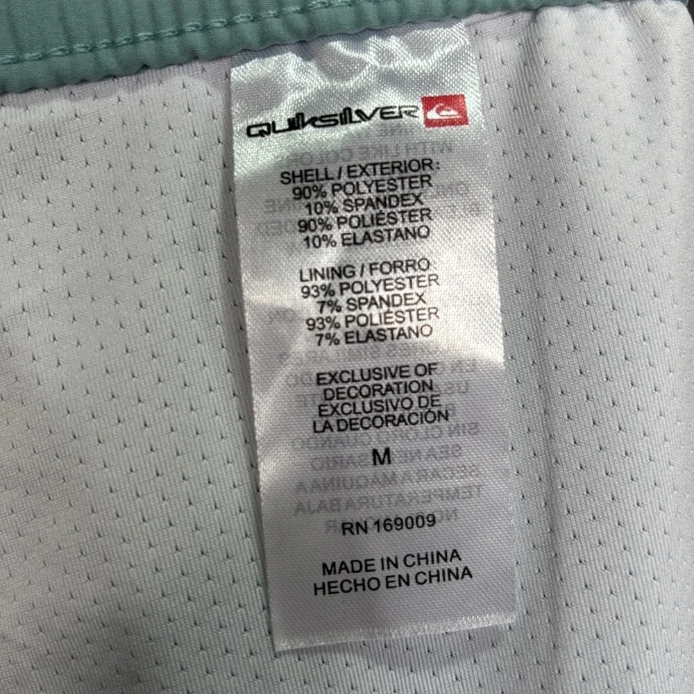 Quicksilver Board Shorts/Swim Trunks,lined,elastic drawstring waist,pockets